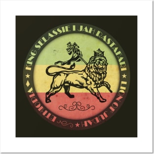 Rasta Lion of Judah Posters and Art